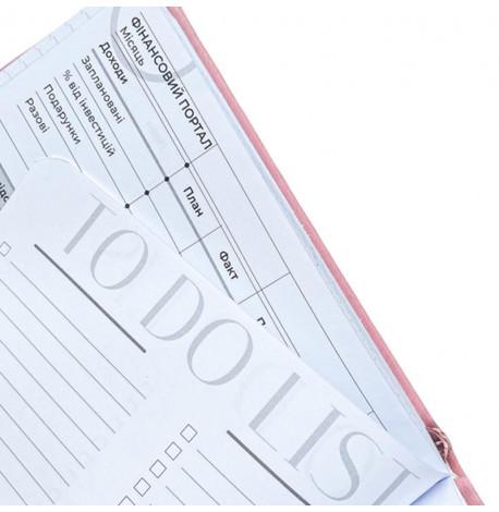 Планер-щоденник LifeFLUX "Актив" попеляста троянда (українська мова)