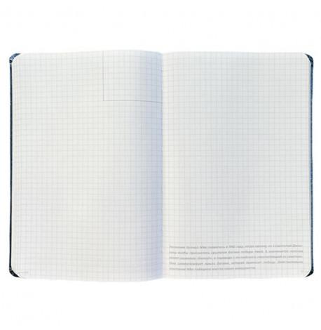 Планер-ежедневник LifeFLUX "Актив" синий металлик (русский язык)