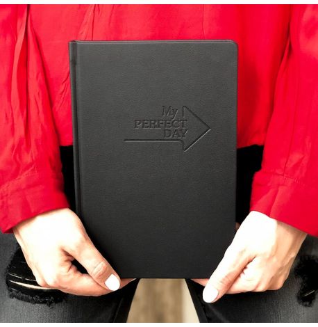 Планер “My perfect day” черный (украинский язык)