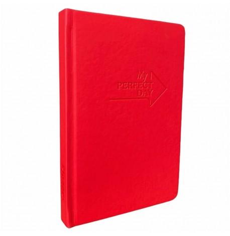 Планер "My perfect day" яскраво-червоний (українська мова)