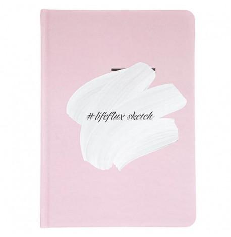 Скетчбук LifeFlux Sketch Overpaint (розовый)