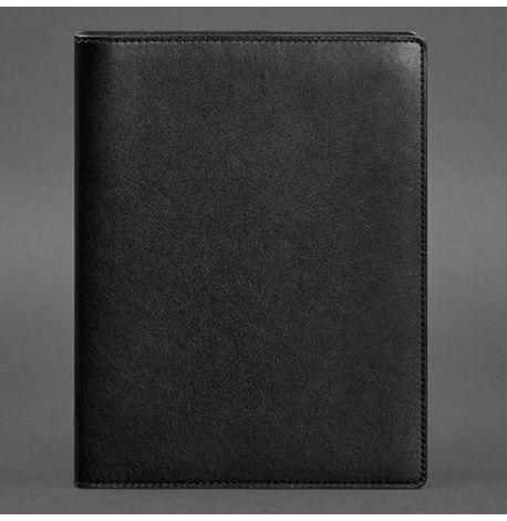 Шкіряний блокнот софт-бук 13.0 у м'якій обкладинці (чорний) шкіра Krast