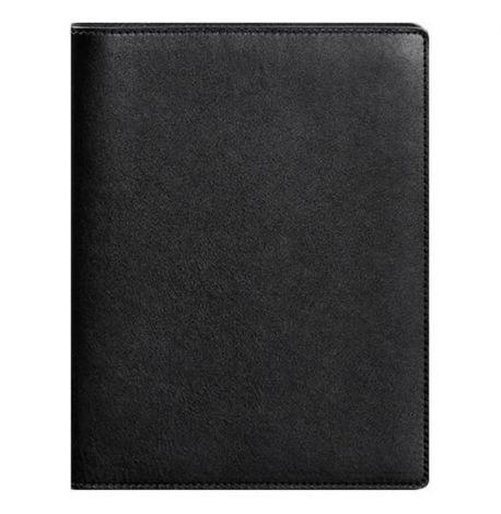 Шкіряний блокнот софт-бук 13.0 у м'якій обкладинці (чорний) шкіра Krast