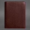 Шкіряний блокнот софт-бук 13.0 у м'якій обкладинці (бордовий) шкіра Krast
