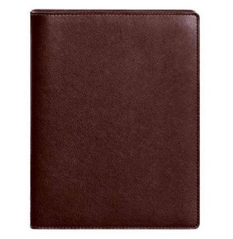 Шкіряний блокнот софт-бук 13.0 у м'якій обкладинці (бордовий) шкіра Krast