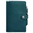 Кожаный блокнот софт-бук 4.0 A5 mini (зеленый) кожа Krast