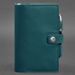 Кожаный блокнот софт-бук 4.0 A5 mini (зеленый) кожа Krast