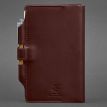 Шкіряний блокнот софт-бук 4.0 A5 mini (бордовий) шкіра Krast