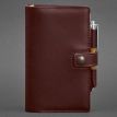 Шкіряний блокнот софт-бук 4.0 A5 mini (бордовий) шкіра Krast