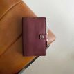 Шкіряний блокнот софт-бук 4.0 A5 mini (бордовий) шкіра Krast