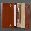 Кожаный блокнот софт-бук 5.1 A5 (светло-коричневый)