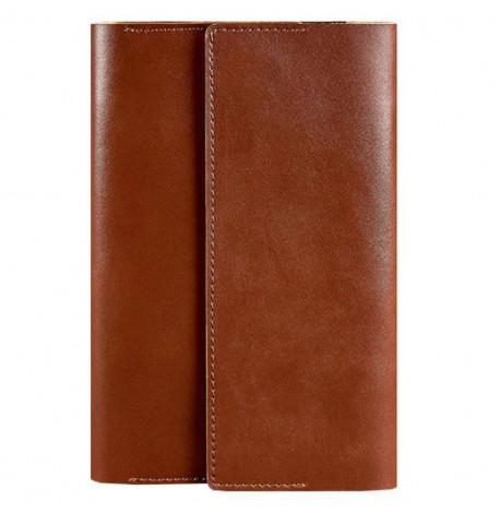 Кожаный блокнот софт-бук 5.1 A5 (светло-коричневый)