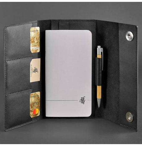 Шкіряний блокнот софт-бук 5.1 A5 (чорний)