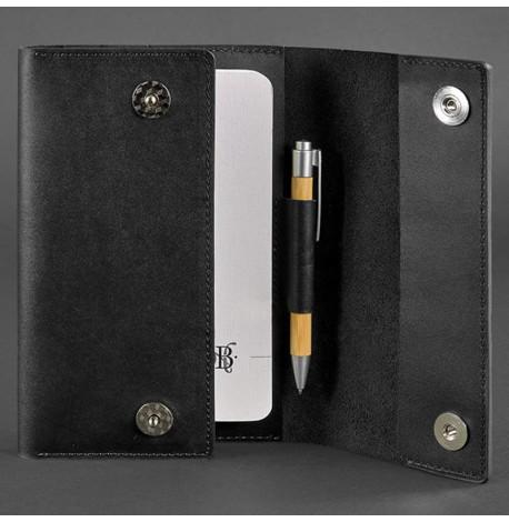 Шкіряний блокнот софт-бук 5.1 A5 (чорний)