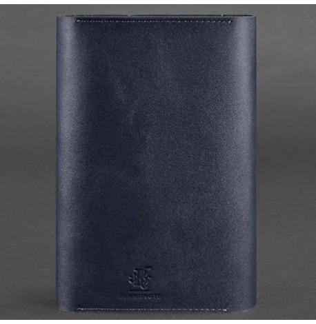 Шкіряний блокнот софт-бук 5.1 A5 (темно-синій)