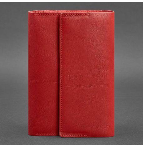 Шкіряний блокнот софт-бук 5.1 A5 (червоний)