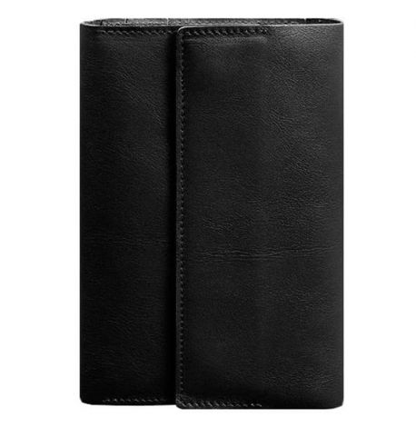 Шкіряний блокнот софт-бук 5.1 A5 (вугільно-чорний)