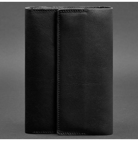 Шкіряний блокнот софт-бук 5.1 A5 (вугільно-чорний)