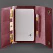 Шкіряний блокнот софт-бук 5.0 A5 mini (бордовий)