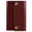 Шкіряний блокнот софт-бук 5.0 A5 mini (бордовий)