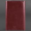 Шкіряний блокнот софт-бук 5.0 A5 mini (бордовий)