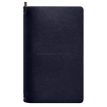 Шкіряний блокнот софт-бук 8.0 (темно-синій), шкіра Krast