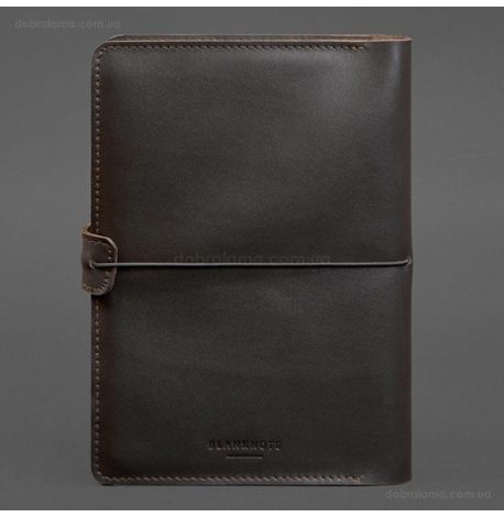 Шкіряний блокнот софт-бук А5 9.4 (темно-коричневий)