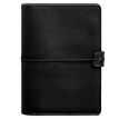 Кожаный блокнот софт-бук А5 9.4 (черный)