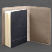 Кожаный блокнот софт-бук А5 9.4 (светло-бежевый)