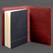 Кожаный блокнот софт-бук А5 9.4 (красный)