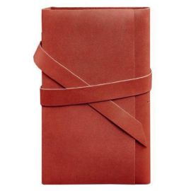 Шкіряний блокнот софт-бук 1.0 (кораловий)