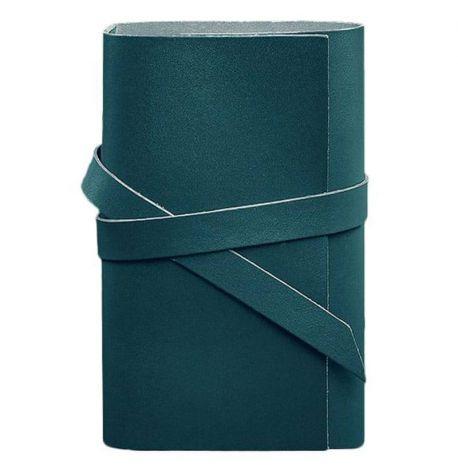 Шкіряний блокнот софт-бук 1.0 (зелений) шкіра Krast