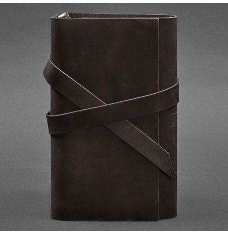 Шкіряний блокнот софт-бук 1.0 (темно-коричневий)