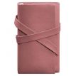 Кожаный блокнот софт-бук 1.0 (розовый) кожа Krast