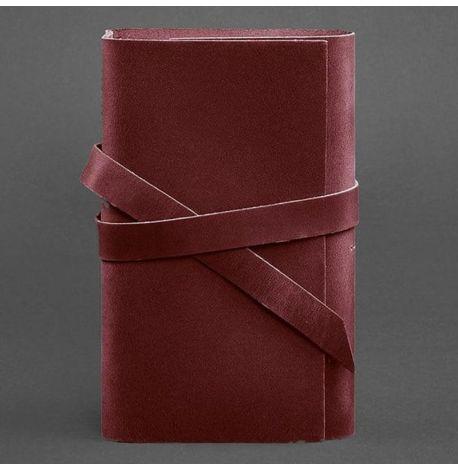 Шкіряний блокнот софт-бук 1.0 (бірюзовий) шкіра Crazy Horse