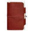 Кожаный блокнот софт-бук 3.0 (коралловый)