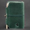 Кожаный блокнот софт-бук 3.0 (зеленый)