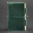 Кожаный блокнот софт-бук 3.0 (зеленый)