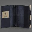 Кожаный блокнот софт-бук 3.0 (темно-синий) кожа Crazy Horse