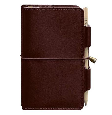 Кожаный блокнот софт-бук 3.0 (бордовый)