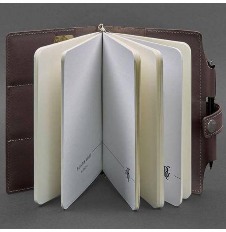 Шкіряний блокнот софт-бук 4.0 A5 mini (темно-бежевий)
