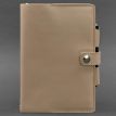 Кожаный блокнот софт-бук 4.0 A5 mini (светло-бежевый)