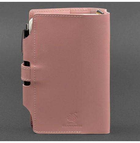 Шкіряний блокнот софт-бук 4.0 A5 mini (рожевий)