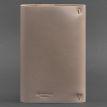 Кожаный блокнот cофт-бук 7.0 (светло-бежевый)