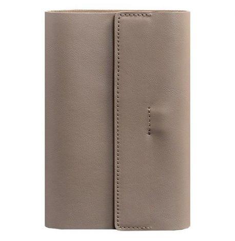 Кожаный блокнот cофт-бук 7.0 (светло-бежевый)