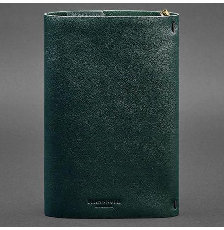 Шкіряний блокнот софт-бук 7.0 (зелений)