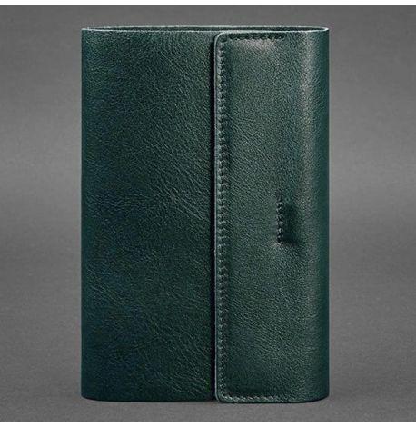 Шкіряний блокнот софт-бук 7.0 (зелений)