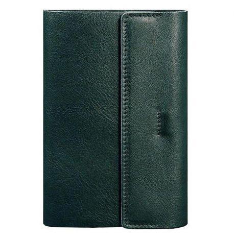 Шкіряний блокнот софт-бук 7.0 (зелений)