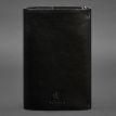 Кожаный блокнот cофт-бук 7.0 (угольно-черный) кожа Krast