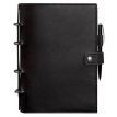 Шкіряний блокнот cофт-бук 9.1 (чорний) шкіра Krast